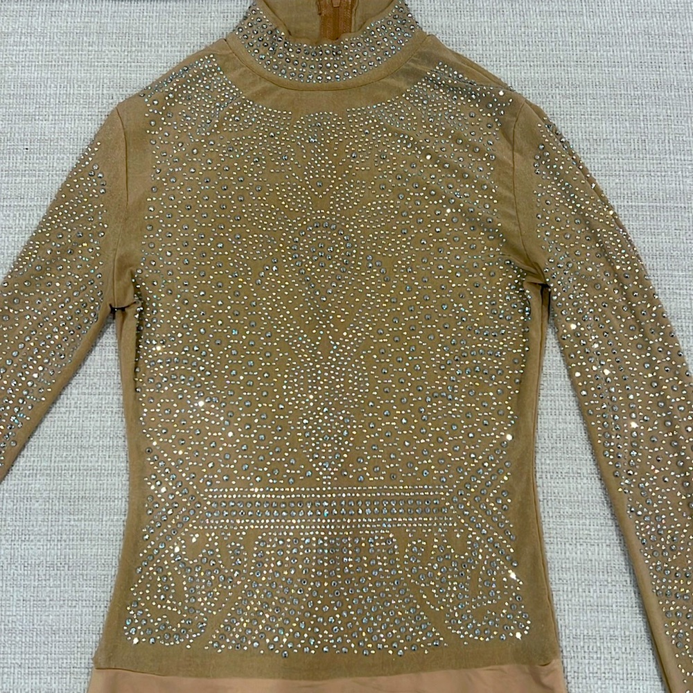Rhinestone bodysuit